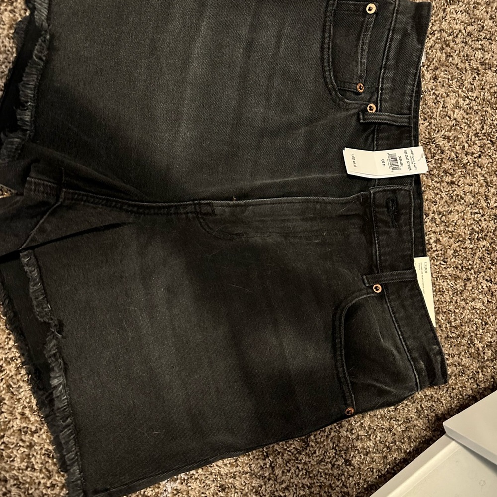 America Eagle Stretch 90s Boyfriend Shorts Size 12